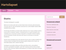 Tablet Screenshot of hartsilapset.fi